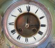 Ansonia Royal Bonn China “La Jiarpe” Clock