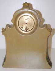 English New Pillar Ceramic Mantle Clock