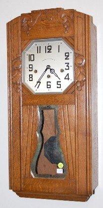Oak Veritable Westminster Chime Clock