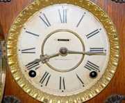 Oak E. Ingraham Thorn 8 Day Mantle Clock