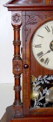 8 Day Seth Thomas Walnut Parlor Clock