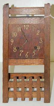 8 Day Mission Oak Mantle Clock