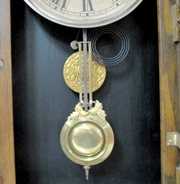 Oak Gilbert 8 Day “General” Shelf Clock