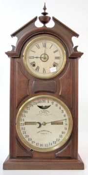 Horton’s Ithaca Double Dial Calendar Clock