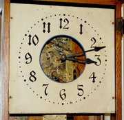 McClintock-Loomis Oak Master Clock