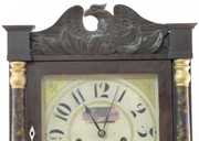 Eagle Top Triple Decker Column Clock