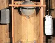 Riley & Whiting 1/2 Splat Wood Works Clock