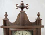 Walnut Gilbert Weight Driven Mantle Clock