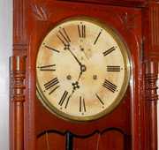 Walnut Ansonia “Santa Fe” Wall Clock