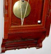 Walnut Ansonia “Santa Fe” Wall Clock