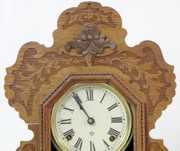 Oak Ansonia Lombard Kitchen Clock