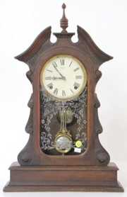 Walnut Welch Parlor Clock