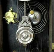Black Walnut Ansonia “Druid” Parlor Clock