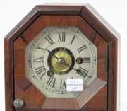 Miniature Seth Thomas Rosewood Octagan Top Clock