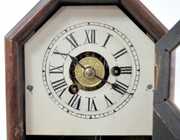 Miniature Seth Thomas Rosewood Octagan Top Clock