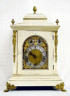 German M.B. Peerless Bracket Clock w/5 Gongs