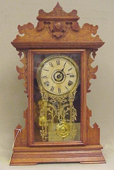 Seth Thomas Kitchen Clock, Gingerbread Case