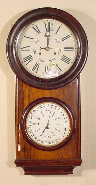 LF & WW Carter Perpetual Calendar Clock