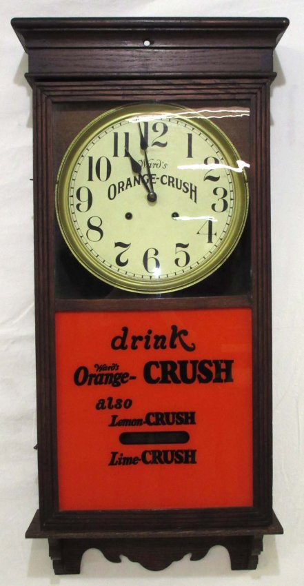 Orange Crush Regulator Clock