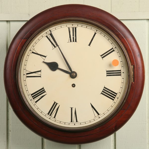 19th century wall clock