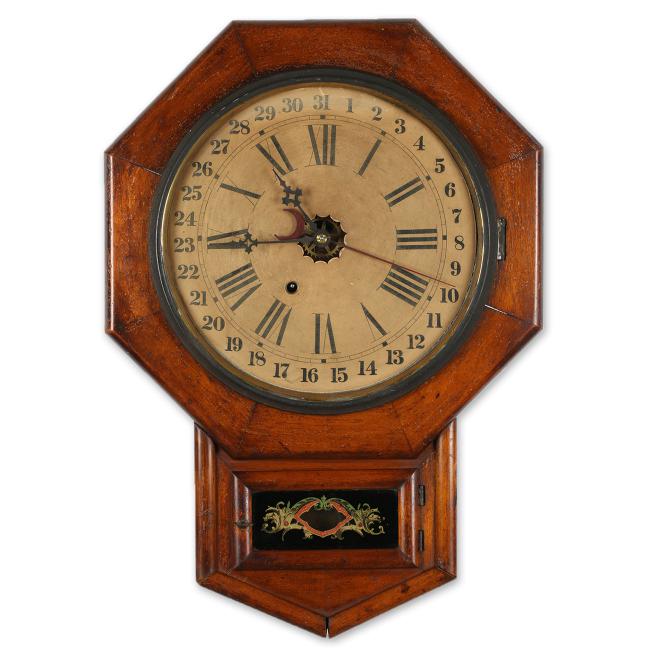 Rare Canada Clock Co. (Hamilton) “Wall”