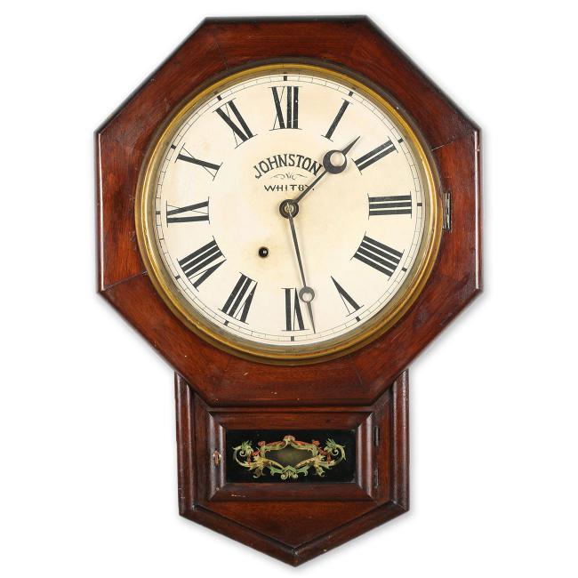 Rare Canada Clock Co. (Hamilton) “Johnston, Whitby”