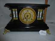 Unusual Gilbert Mantle Clock