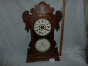 Rare Waterbury Oswego Perpetual Calendar Clock