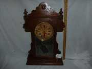Rare Bufalo Clock by Waterbury