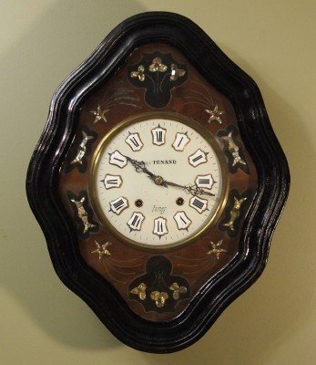 French Picture frame clock