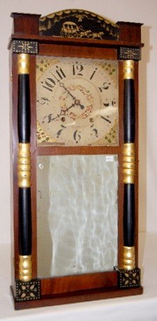 E. G. W. Bartholomew 30 Hr. Wood Works Clock