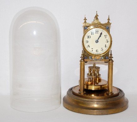 Gustav Becker Rotary Pendulum Dome Clock
