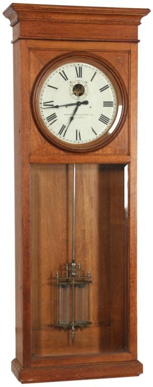 Stromberg Electric Regulator Clock