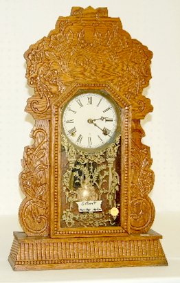 Gilbert Oak Kitchen Clock, T & S