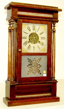 Seth Thomas 4 Column Shelf Clock, T & S
