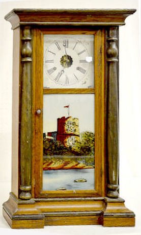 Welch Spring Co. 1/2 Column 2 Wt. Ogee Clock