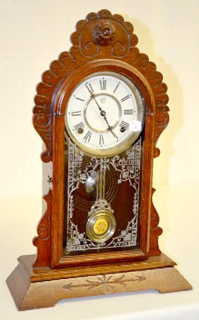 Waterbury Walnut Kitchen Clock