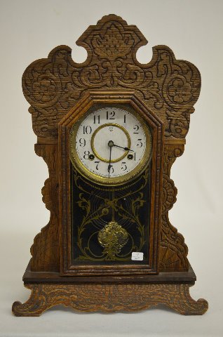 Waterbury “Forum” Oak Kitchen Clock