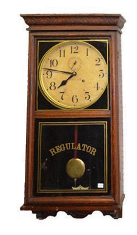 Waterbury Stork 30 Day Wall Regulator Clock