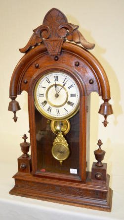 New Haven Walnut “Erbe” Parlor Clock