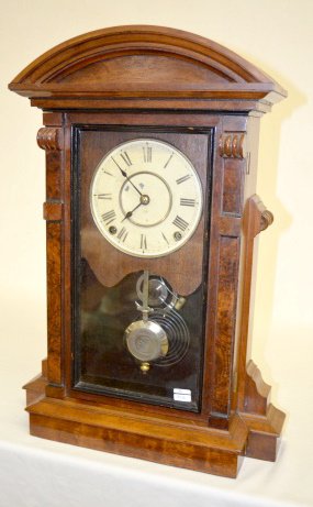 Seth Thomas City Series “St. Paul”  Walnut Shelf Clock