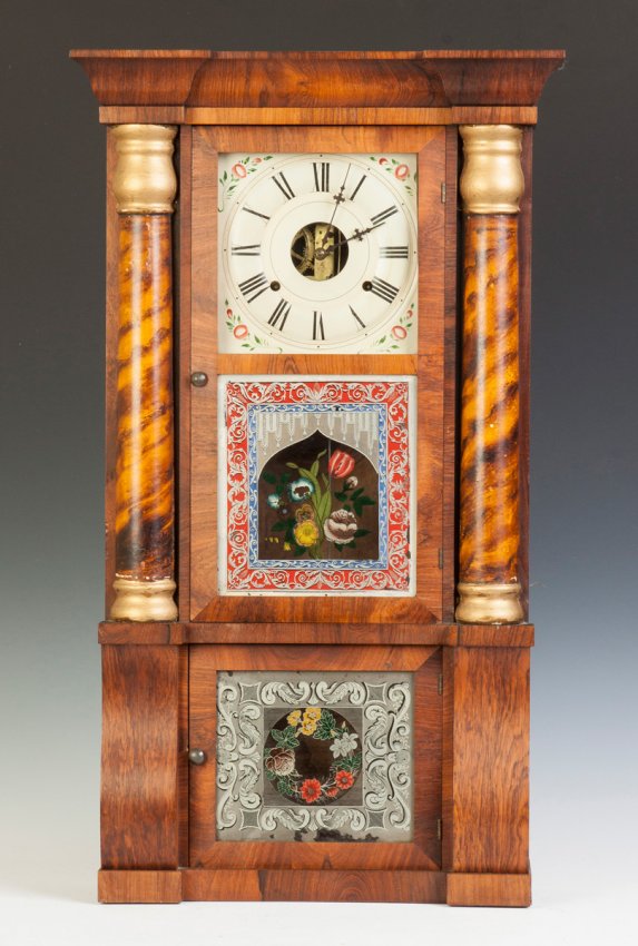 Seth Thomas Triple Decker Empire Shelf Clock