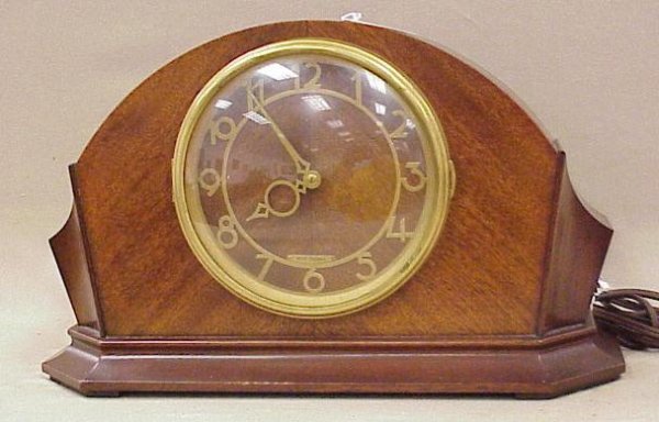 Seth Thomas Electric Mantle Clock,  8″ Tall