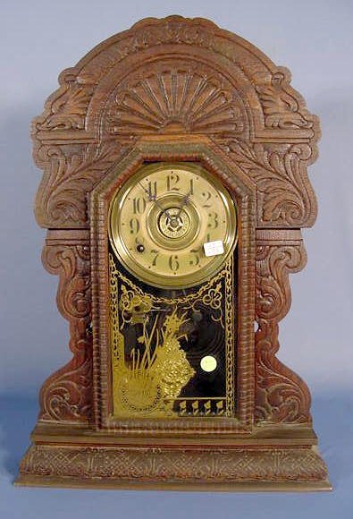 Sessions Oak Mantle Clock # 345