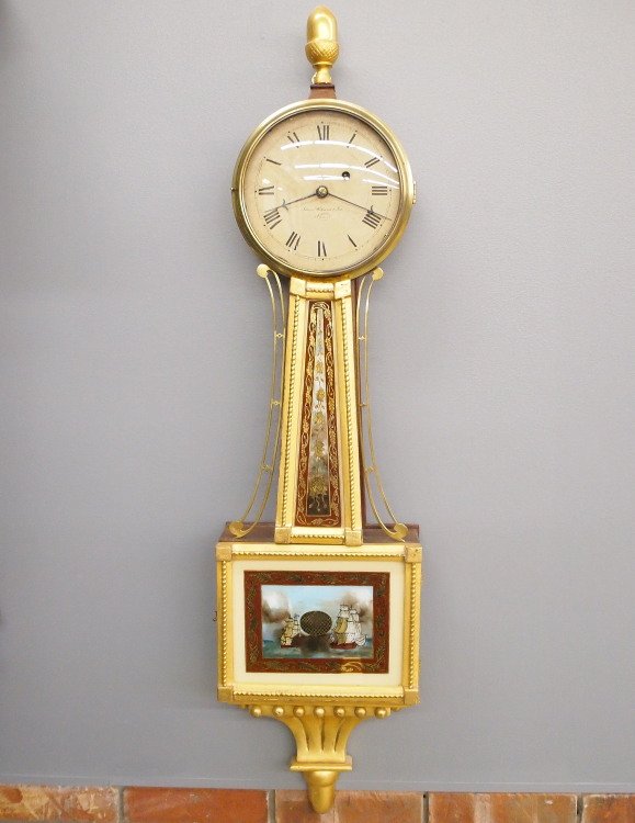 Willard type Banjo clock