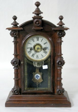 Welch Patti Mantle Clock, Rosewood