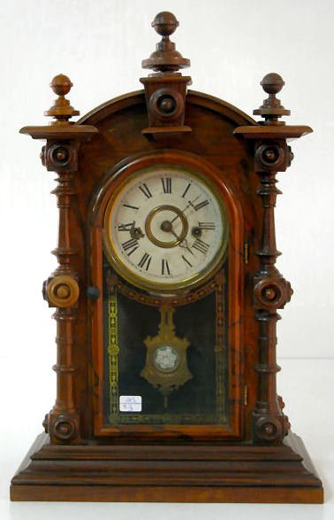 Welch 8 Day Patti V.P. Mantle Clock