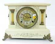 Seth Thomas “Beaulah” White Mantle Clock