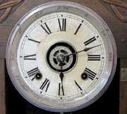 Ansonia “Arlington” Oak Mantle Clock