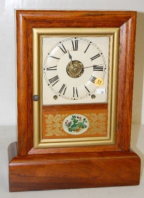 Walnut Seth Thomas Cottage Clock